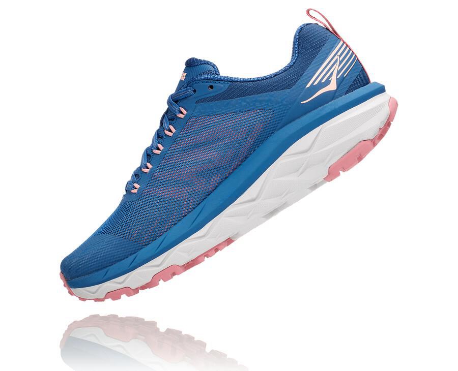 Hoka Australia One One Challenger ATR 5 - Womens Trail Shoes Blue - YTRQD-0467